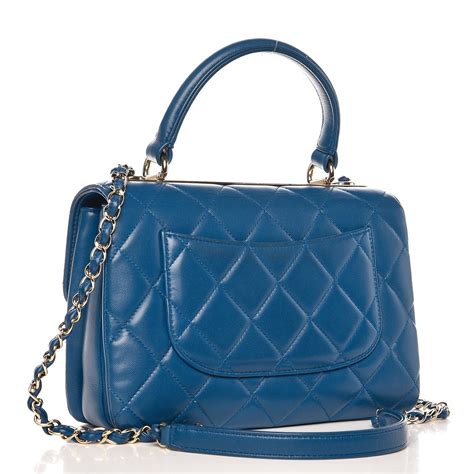 chanel blue lambskin bag|chanel small lambskin evening bag.